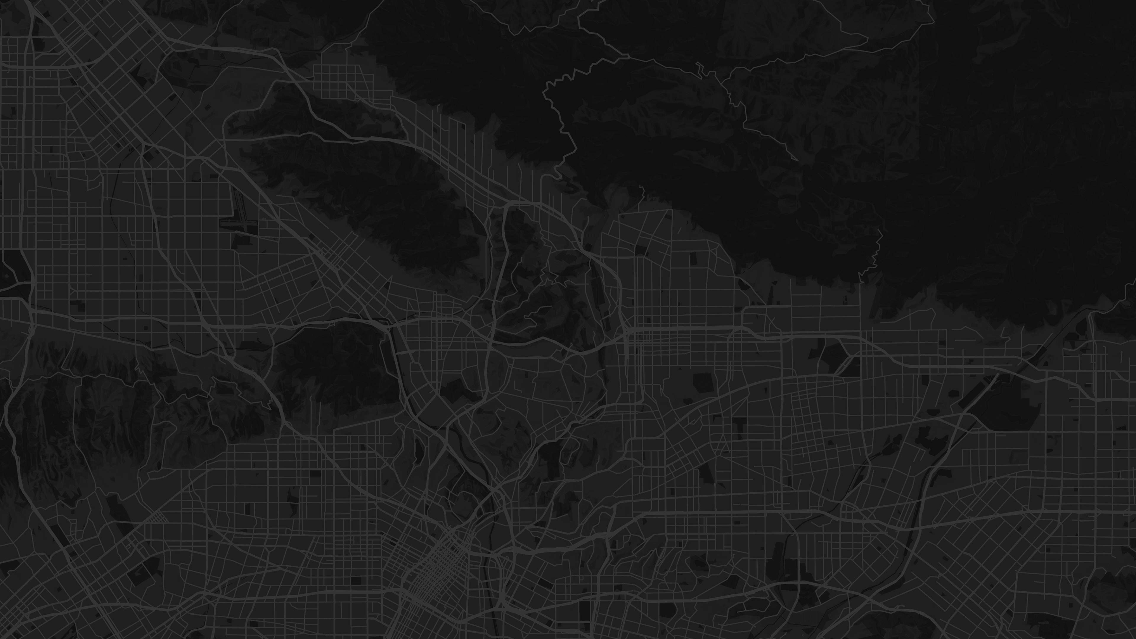 Northeast Los Angeles map